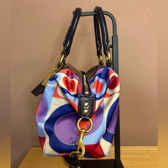 Coach Poppy Groovy Satchel 13232 – Bold Patchwork - Picture 4 of 13